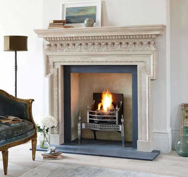 chesneys gas stoves with traditional fireplace
