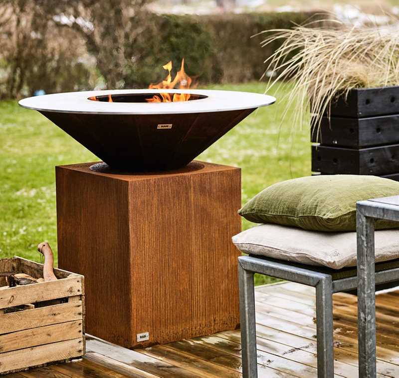 RAIS Circle outdoor bbq and fire pit